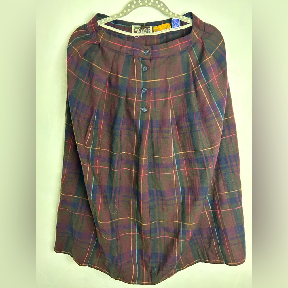 Bristol County Vintage wool Skirt